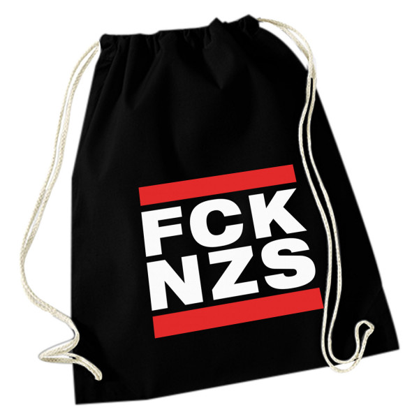 Turnbeutel / Stoff-Rucksack »FCK NZS«