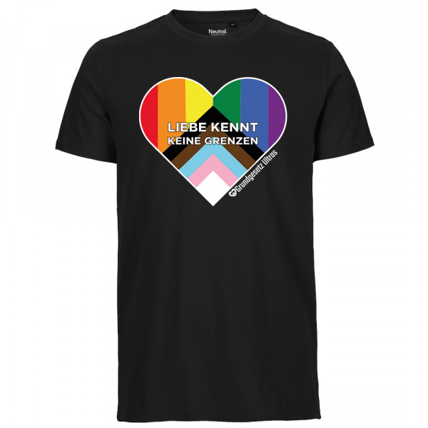 T-Shirt »Liebe kennt keine Grenzen«